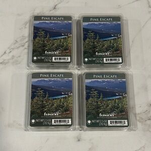 Fusion PINE ESCAPE 2.5oz Wax Melts 4 Pack Bundle NEW